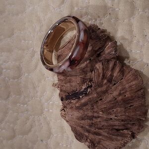 Murano Gold and Red Women's Ring